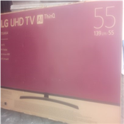 LG UHD TV 55 INCHE