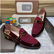 Suede Mirror Face Designer Corporate Shoe