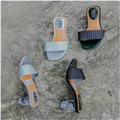 LADIES HEEL SLIPPERS