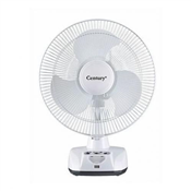 12"  Century rechargeable table fan 