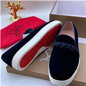 Christian Louboutin Suede Sneakers Shoe