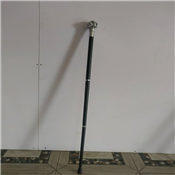 Silver Plated Knob Walking Stick.