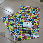 Wax Hollandaise Ankara Block Print- 6yards