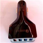 Qualcomm 7A 3.0 Qualcomm Certified Quick Universal Car Charger 4 Port