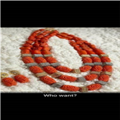 Beads Coral Beaded Necklace Set