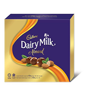 180G CADBURRY DAIRY MILK SWEETS & CHOCOLATES ALMOND
