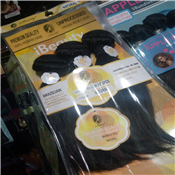 Brazilian bundle human hair 10" 3pcs