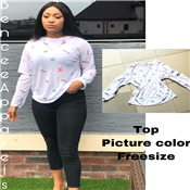 FEMALE FASHIONABLE LONG SLEVEE TOP